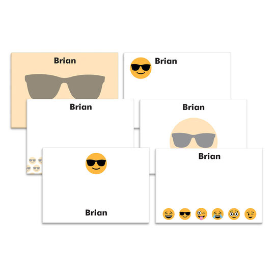 Emoji Sunglasses 4x3 Post-it® Notes